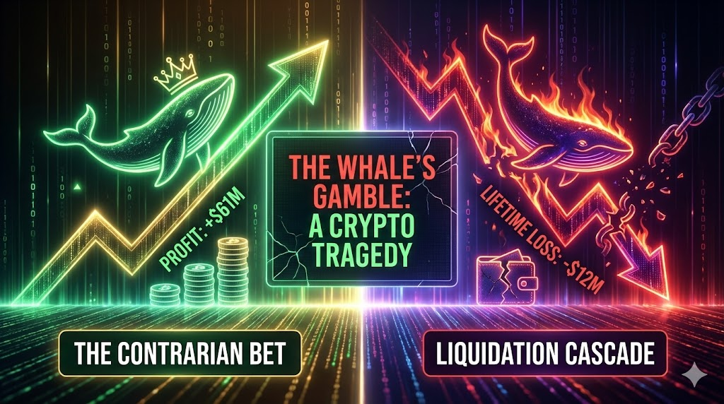 From $61M Profit to $12M Lifetime Loss: The Brutal Fall of the "Anti-CZ" Whale