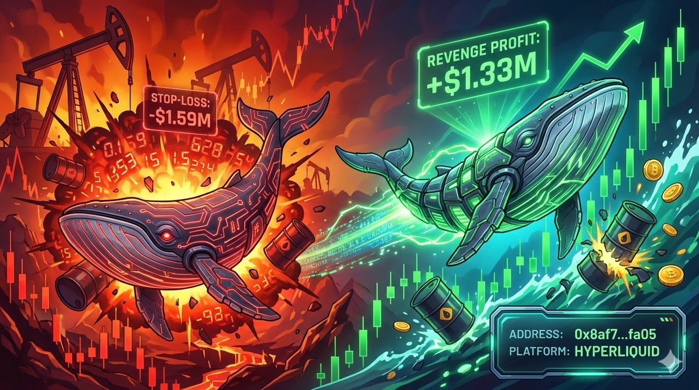 From a Million-Dollar Stop-Loss to a Multi-Million Revenge: The Survival Aesthetic of Hyperliquid Oil Whale 0x8af7