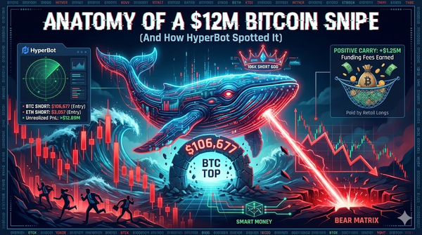 The "106k Short God": Anatomy of a $12 Million Bitcoin Snipe (And How We Spotted It)