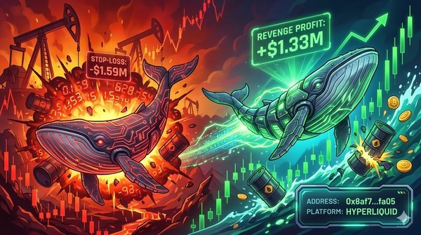 From a Million-Dollar Stop-Loss to a Multi-Million Revenge: The Survival Aesthetic of Hyperliquid Oil Whale 0x8af7