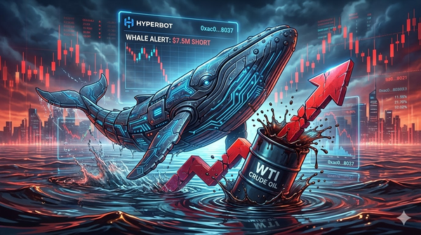 Whale Alert: Why 0xac0 is Risking $7.5M Shorting WTI Crude Oil on Hyperliquid