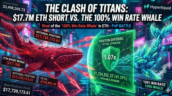 Epic Crypto PvP Battle! $3.5M Equity vs. The Market. Deconstructing a Massive $17.7M ETH Short Strategy